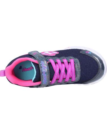 Sneaker für Mädchen SKECHERS FLUTTER HEART LIGHTS - BRIN AZUL