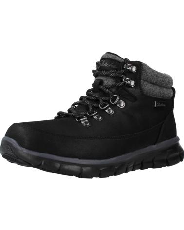 Woman Mid boots SKECHERS SYNERGY NEGRO