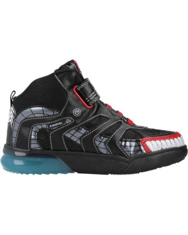 Deportivas de Niño GEOX J269YD 011CE J GRAYJA C0048 BLACK-RED