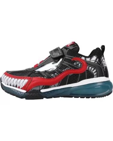 GEOX BASKETS POUR GARÇON MODÈLE J26FEC 011CE J COULEUR NOIR C0048 NEGRO