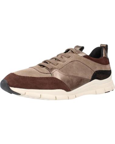 Sapatos Desportivos de Mulher geox D SUKIE B MARRON