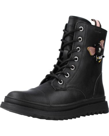 Bottes pour Fille GEOX J GILLYJAW GIRL A NEGRO