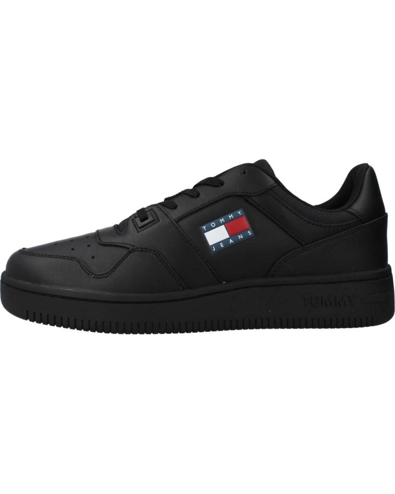 Zapatillas deporte de Hombre TOMMY HILFIGER ZAPATILLAS RETRO ESSENTIALS PARA HOMBRE EN COLOR NEGRO NEGRO