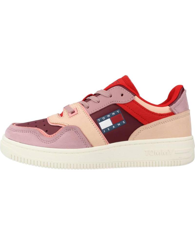 Zapatillas deporte de Mujer TOMMY JEANS LOW NUBUK MULTICOLOR