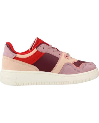 Zapatillas deporte de Mujer TOMMY JEANS LOW NUBUK MULTICOLOR