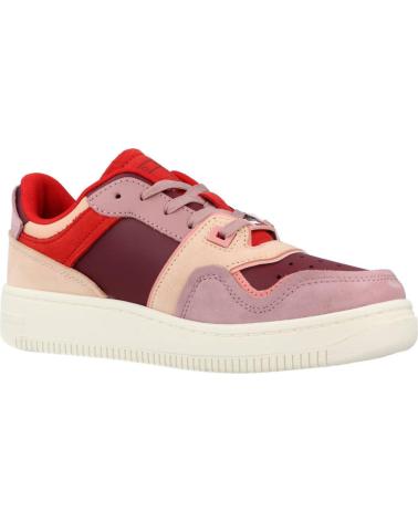 Zapatillas deporte de Mujer TOMMY JEANS LOW NUBUK MULTICOLOR