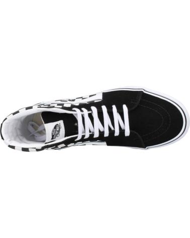 Sportivo per Donna e Uomo e Bambina e Bambino VANS OFF THE WALL UA SK8-HI NEGRO