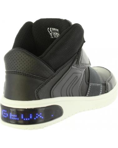 Stivaletti per Bambina e Bambino GEOX J847QA 05411 J XLED C9999 BLACK