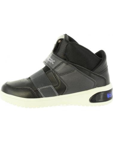 Stivaletti per Bambina e Bambino GEOX J847QA 05411 J XLED C9999 BLACK