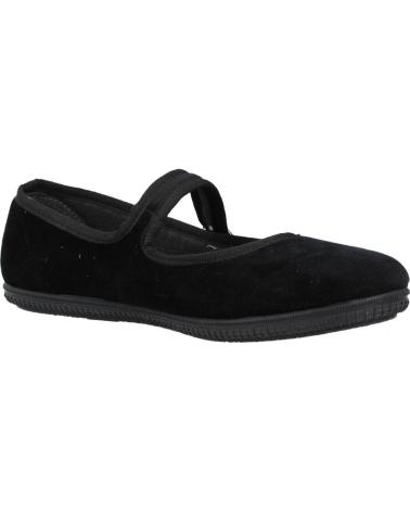 Bailarinas de Niña VICTORIA BAILARINA ODA MERCEDES TERCIOPELO 104913 NEGRO
