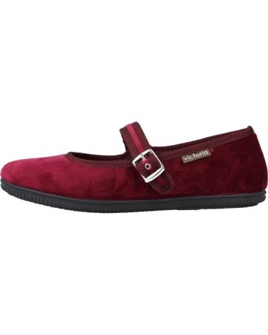Ballerines pour Femme victoria BAILARINAS 104913 BURDEOS ROJO