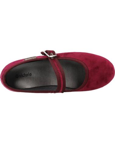 Ballerinas für Damen victoria BAILARINAS 104913 BURDEOS ROJO