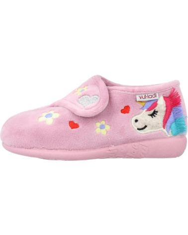 Hausschuhe für Mädchen VUL-LADI 5245 140 ROSA
