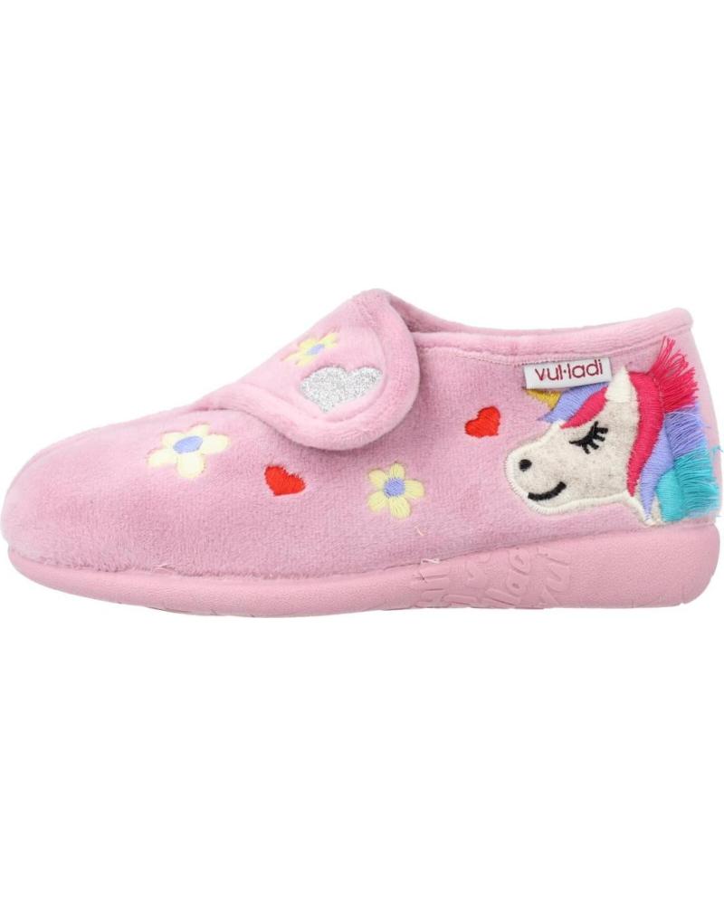 Hausschuhe für Mädchen VUL-LADI 5245 140 ROSA