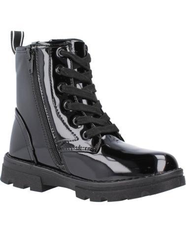 Botines de Niña conguitos MI1 30521 NEGRO