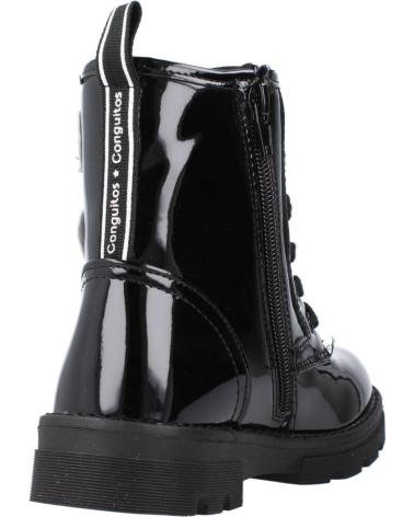 Botines de Niña conguitos MI1 30521 NEGRO