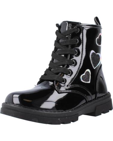 Botines de Niña conguitos MI1 30521 NEGRO