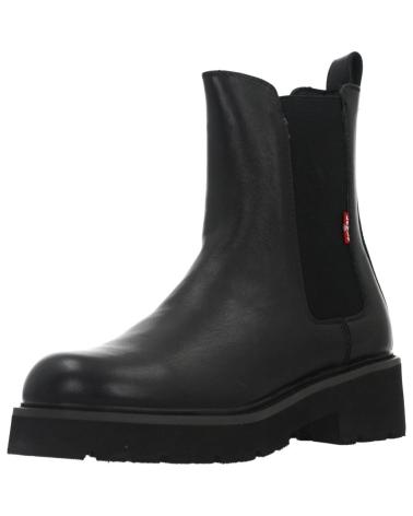 LEVIS BOTINES MUJER MODELO ASHLEY COLOR NEGRO 0003BLACK