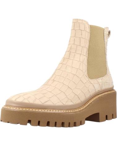Botines de Mujer PONS QUINTANA LOUISIANA MARRON CLARO