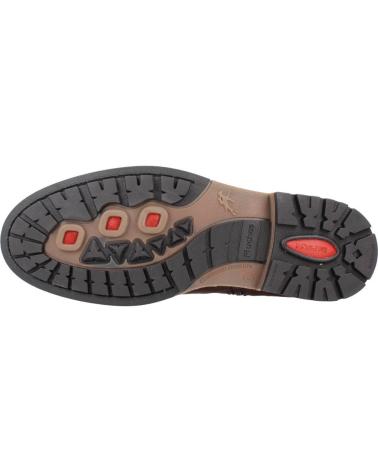 FLUCHOS BOTIN DE PIEL PARA HOMBRE F1591 COLOR MARRON MARRóN