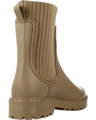 Botines de Mujer UNISA AYNAR F22 RIB MARRON CLARO