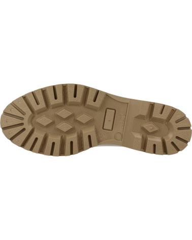 Botines de Mujer UNISA AYNAR F22 RIB MARRON CLARO