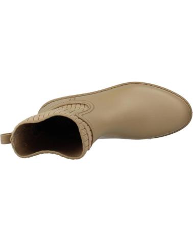 Botines de Mujer UNISA AYNAR F22 RIB MARRON CLARO