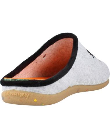 Man House slipers HOT POTATOES PRUTZ GRIS