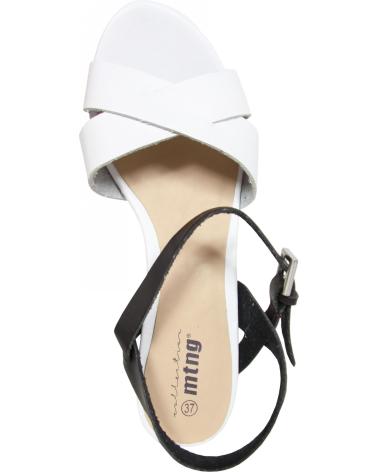 Sandalias-De-Mujer-MTNG-58255-VACHE-BLANCO-NEGRO