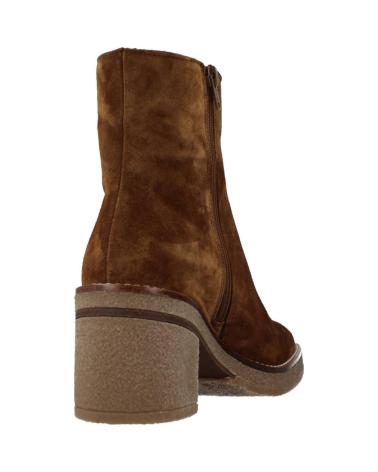 ALPE BOTINES MUJER MODELO JANIS COLOR MARRON CUERO