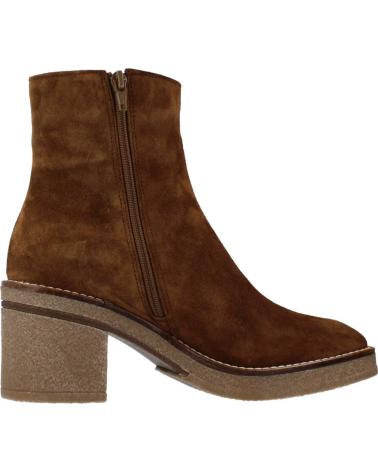 ALPE BOTINES MUJER MODELO JANIS COLOR MARRON CUERO