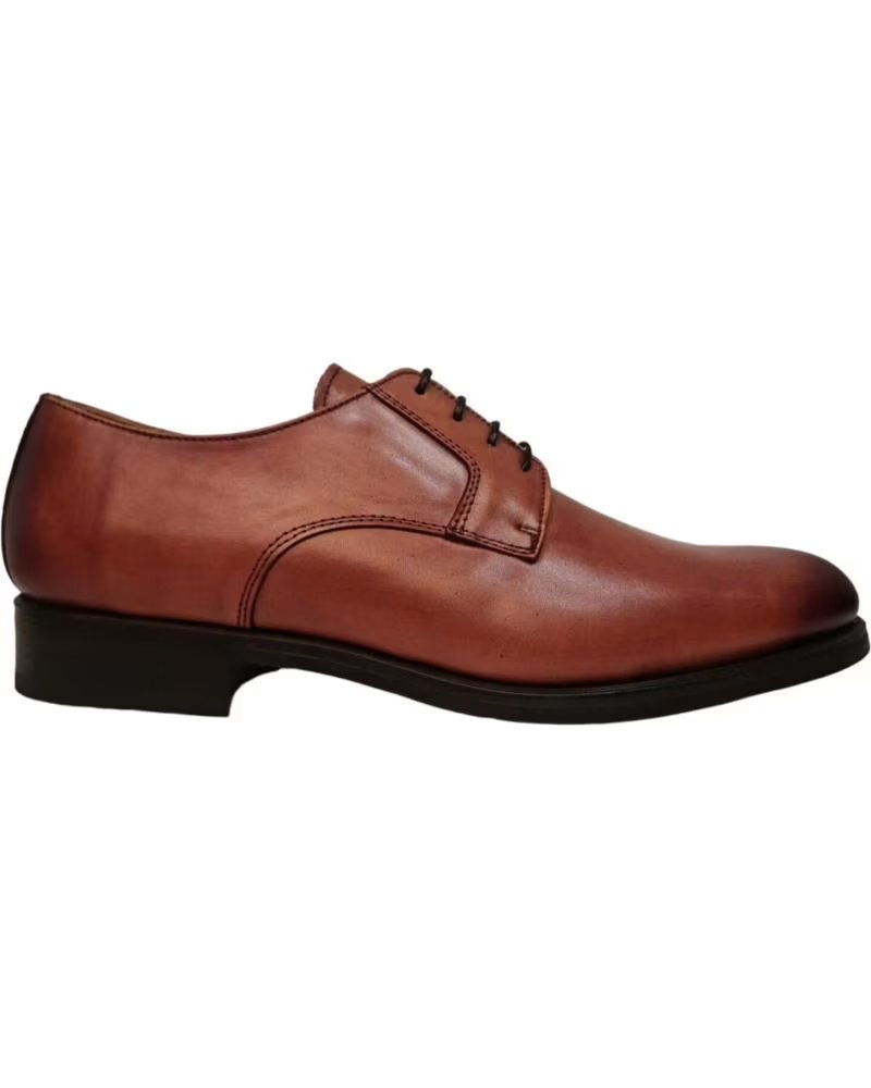 MARCA INEXISTENTE ZAPATOS DE HOMBRE MILANO DE PIEL MARRÓN MARRN
