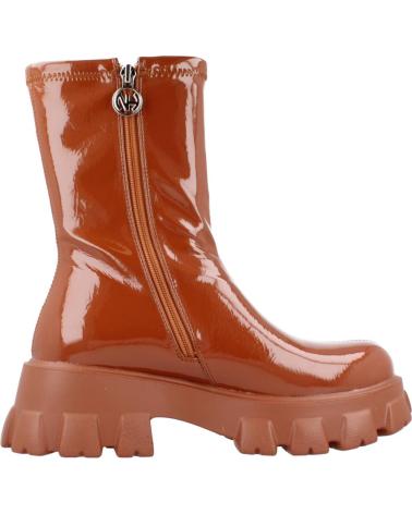Stiefel für Damen NOA HARMON BOTINES MUJER MODELO 9112N COLOR MARRON CUERO CUERO