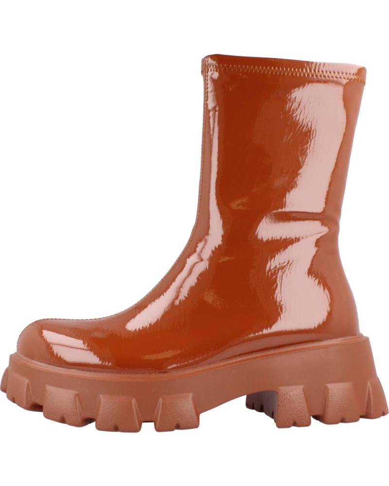 Stiefel für Damen NOA HARMON BOTINES MUJER MODELO 9112N COLOR MARRON CUERO CUERO