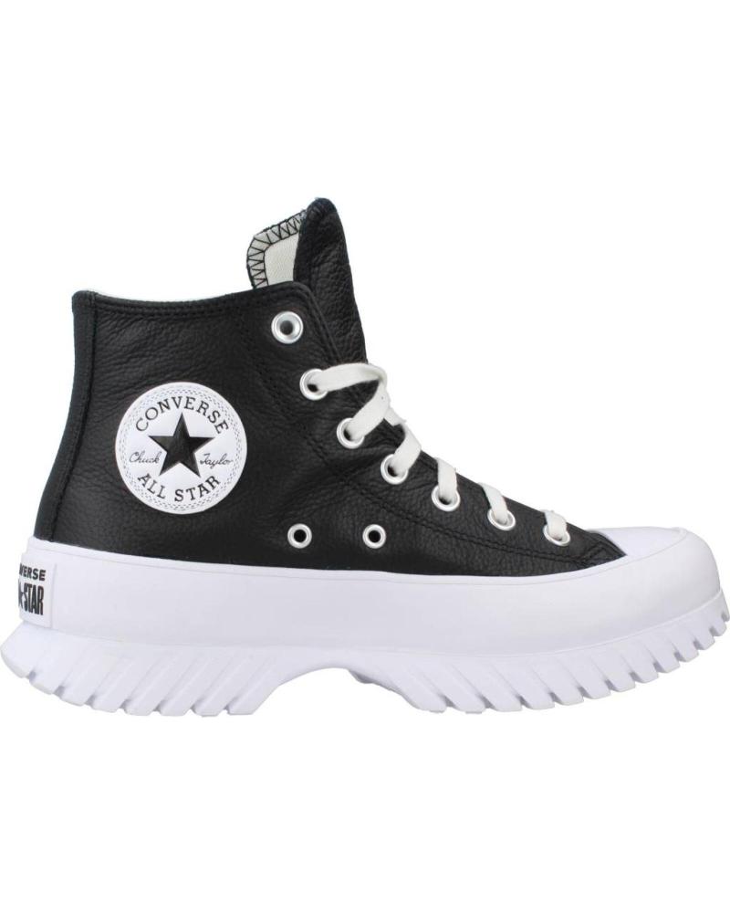 Woman and girl Trainers CONVERSE CHUCK TAYLOR ALL STAR LUGGED 2 0 LEATHER NEGRO