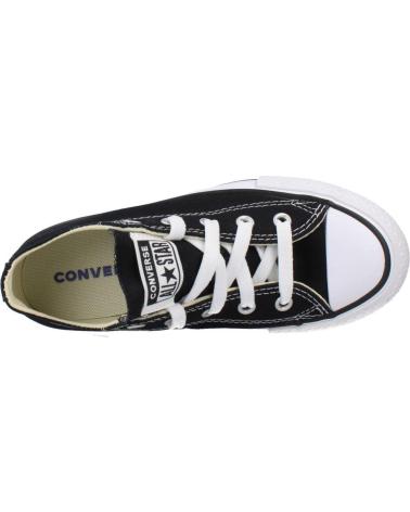Sportivo per Bambina e Bambino CONVERSE 372861C CHUCK TAYLOR ALL STAR CANVAS PLATFORM BLACK-WHITE-BLACK NEGRO