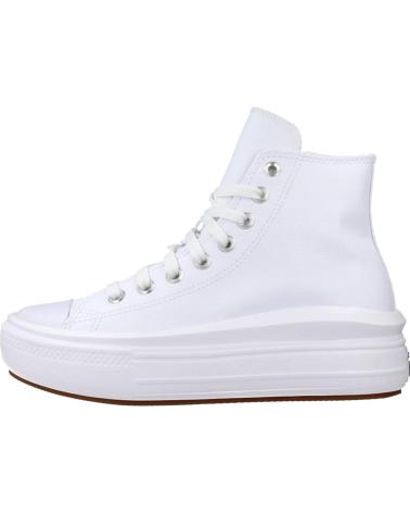 Sportivo per Donna CONVERSE CHUCK TAYLOR ALL STAR MOVE PLATFORM FUNDATIONAL LEATHER BLANCO