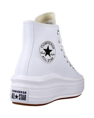 Sportivo per Donna CONVERSE CHUCK TAYLOR ALL STAR MOVE PLATFORM FUNDATIONAL LEATHER BLANCO