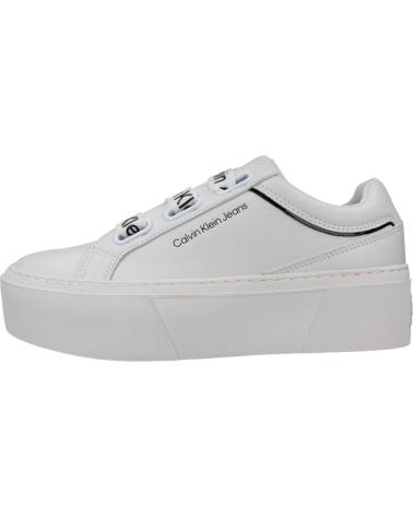 Zapatillas deporte de Mujer CALVIN KLEIN FLATFORM LOW BLANCO