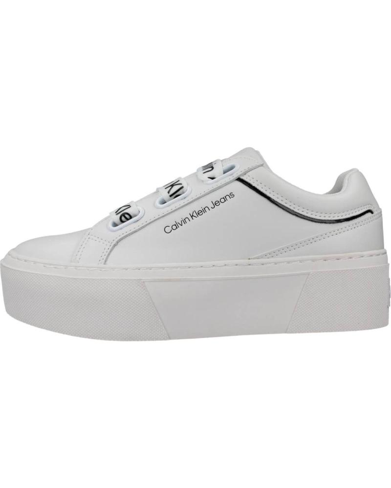 Zapatillas deporte de Mujer CALVIN KLEIN FLATFORM LOW BLANCO