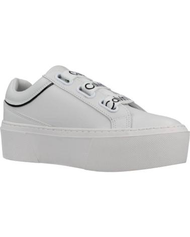 Zapatillas deporte de Mujer CALVIN KLEIN FLATFORM LOW BLANCO