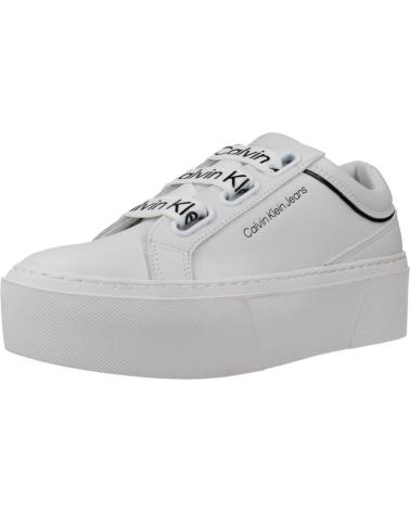 Zapatillas deporte de Mujer CALVIN KLEIN FLATFORM LOW BLANCO