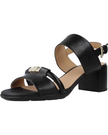 Woman Sandals GEOX D MARYKARMEN MID SAN NEGRO