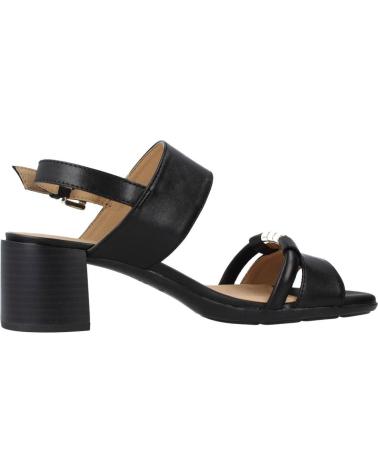 Woman Sandals GEOX D MARYKARMEN MID SAN NEGRO