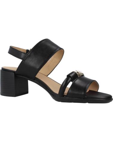 Woman Sandals GEOX D MARYKARMEN MID SAN NEGRO