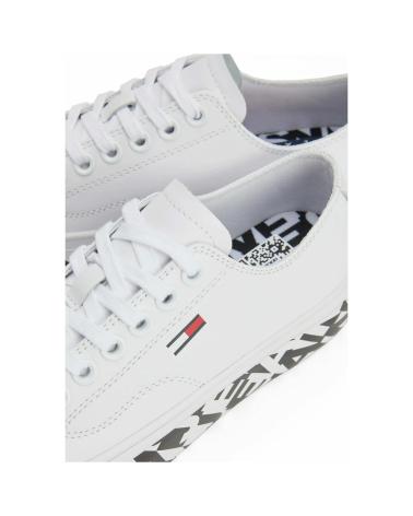Sportschuhe für Damen TOMMY JEANS ZAPATILLAS CUPSOLE PRINT LOG WHITE