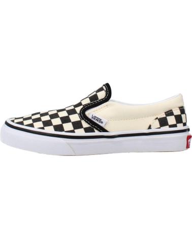 Esportes  de Menina e Menino VANS OFF THE WALL CLASSIC SLIP-ON CHECKERBOARD BLANCO
