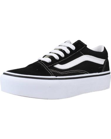 Sportivo per Bambina e Bambino VANS OFF THE WALL OLD SKOOL PLATFORM NEGRO