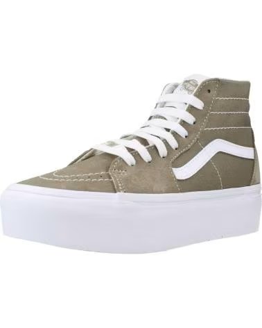 Sportif pour Femme VANS OFF THE WALL SK8-HI TAPERED STACKFORM GRIS