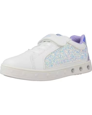 Trainers-De-Niña-GEOX-J-SKYLIN-GIRL-D-BLANCO